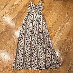 Affection Cutout top maxi dress